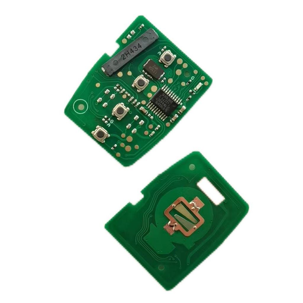 Compatible with Honda G: Straight Shank 2+1 Button Remote Control 433/313.8 MHz 47 Chip
