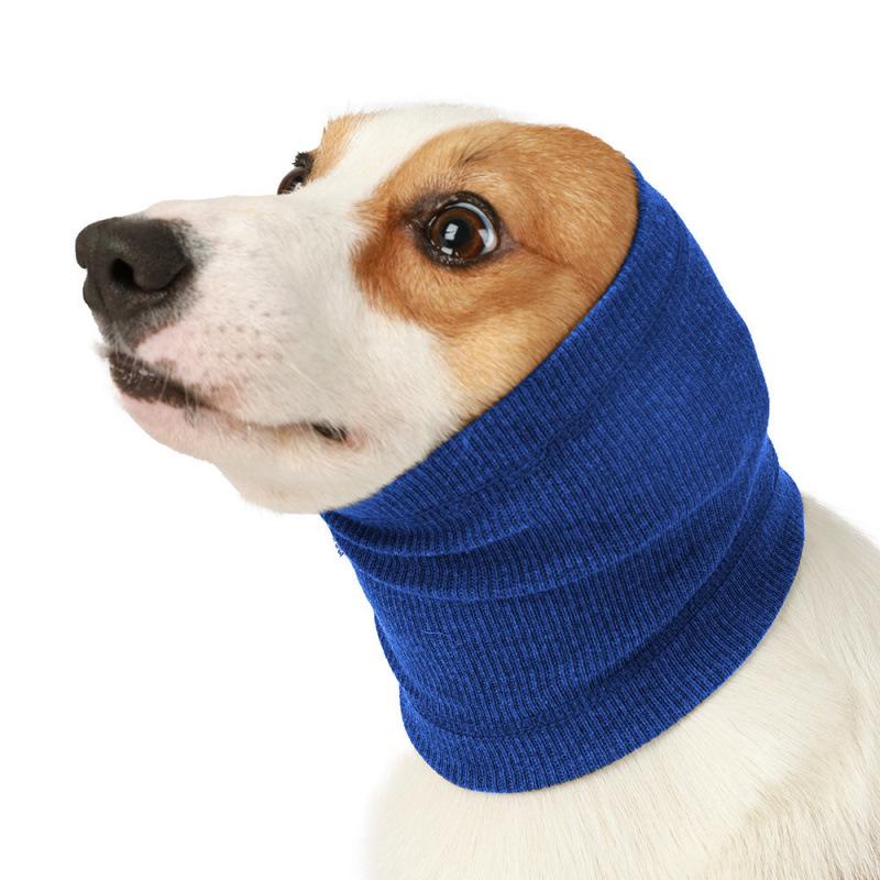 Pet Ear Noise-Reducing Headgear for Cats and Dogs - Washable, High Elasticity Snood