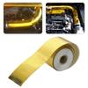Reflective Self Adhesive Tape Gold/Sliver High Temperature Heat Insulation Shield Wrap Tape Bandage 50mm x 5M Roll UniversalPinstriping Tape 3