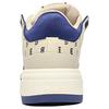 New MLB Chunky Liner Basic Mid Top Skateboard Shoes Unisex Brown White Blue 3ASXLM13N-43BGL
