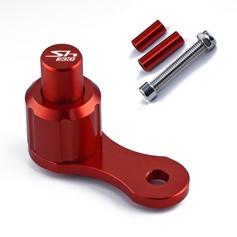 Para Honda SH300 SH 300 SH300I SH 300I Acessórios de Motocicleta Alavanca de Freio de Alumínio CNC Botão de Estacionamento Interruptor de Bloqueio Semiautomático