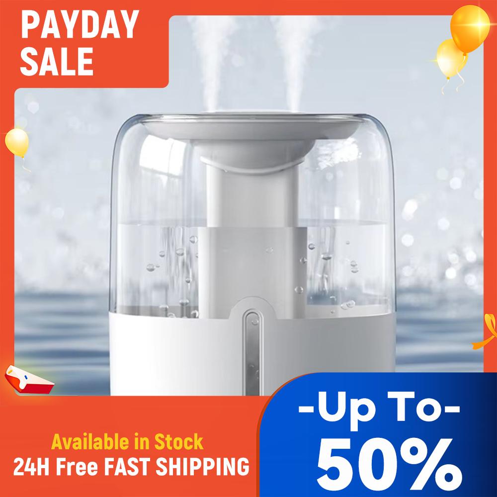 

Cool Mist Humidifier with Night Light Dual Nozzle Humidifier 3.8L Tank Desk Humidifier for Bedroom Travel Office Plant China Mainland