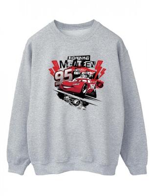 Womens/Ladies Cars Lightning McQueen Collage Sweatshirt