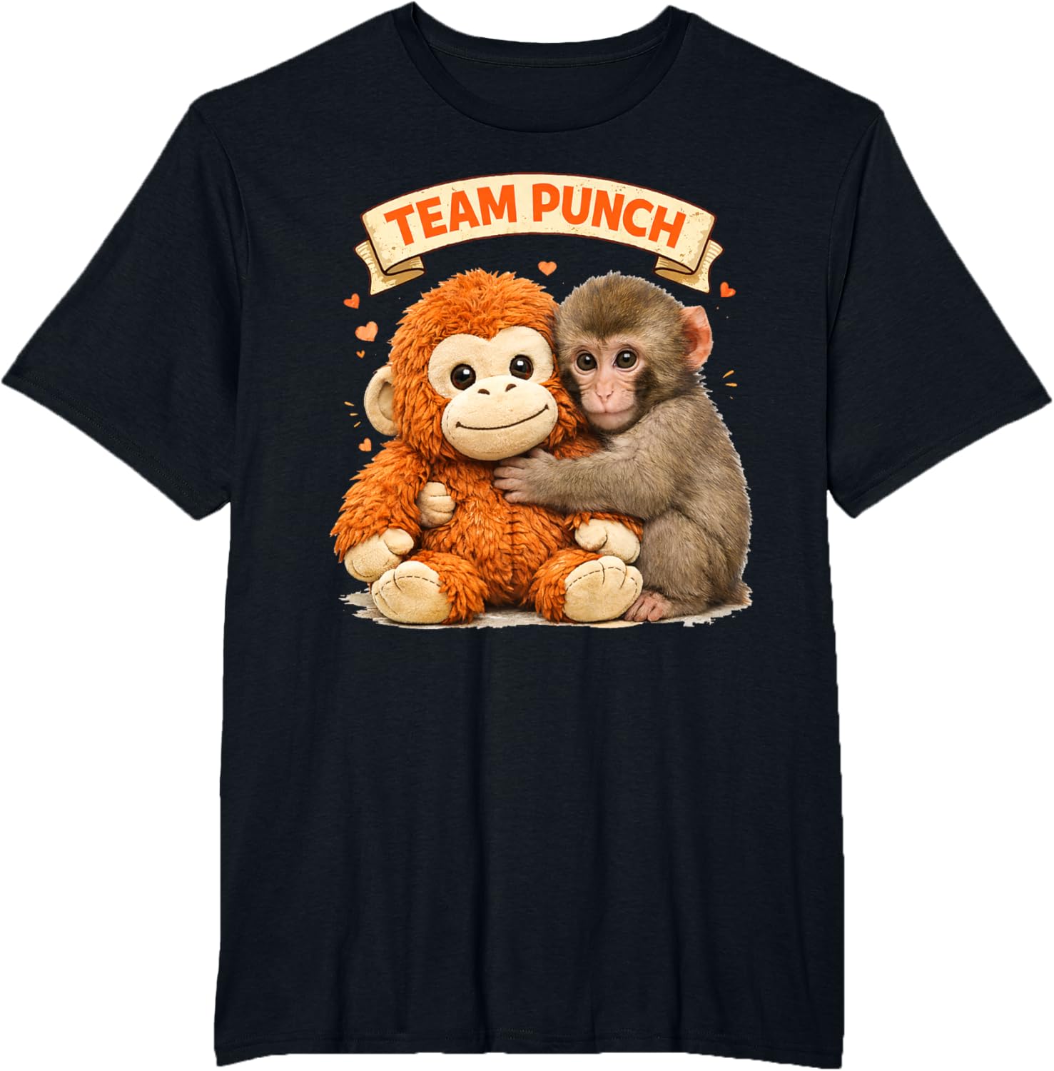 

Cute Punch Monkey Printed Tshirt Summer Mens and Womens Pure Cotton Clothes Harajuku Fashion Short Sleeve Tshirt Unisex 4XL