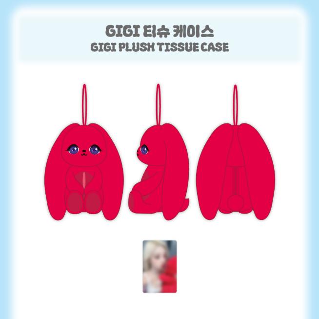 I-dle YUQI Motivation GIGI Plush Tissue Case