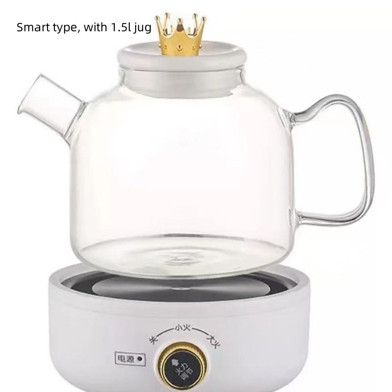 500W Multi Functional Health Pot Household Smart Soup Boiler Teapot Digital touch panel 1.5L Jug & 500ML Stew Pot