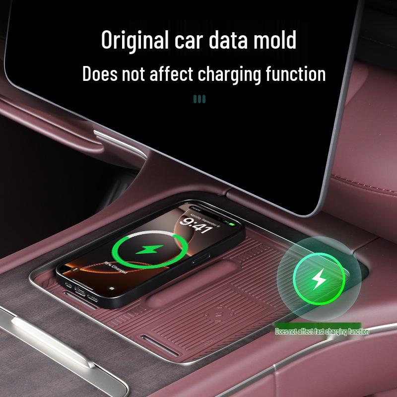 Nio ES8 Wireless Charger: Durable, Dirt-Resistant Silicone Protective Pad for 26 Models