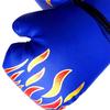 Guantoni da Boxe per Bambini per Combattimento Professionale Guantoni da Allenamento di Boxe Giovanile Guantoni Spessi in PU per Pugno Sacca Blu