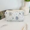 Cute Cartoon Print Women'S Cosmetic Bag Portable Ladies Makeup Case Travel Storage Bags Casual Female Clutch Purse