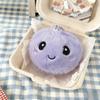 10Cm Cute Bun Plush Pendant Colorful Smiley Face Food Plush Doll Bag Ornament Decor Stress Relief Toy Birthday Gift Boy Girl Kid