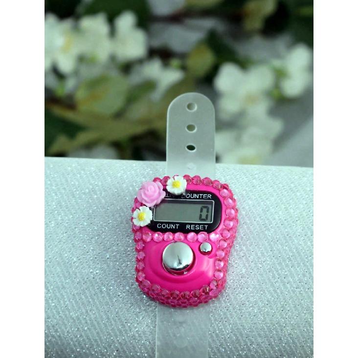 Flower-Shaped Finger Ring Tally Counter Portable Bestseller - Compact Practical for Warehouse Stock Counting Holiday Atmosphere 1