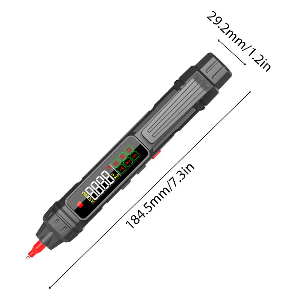 Multimeter Pen Type Digital Multimeter 4000 Counts AC/DC Voltage Tester Professional Current Meter