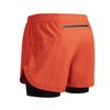 Herren-Zwei-in-Eins-Laufshorts mit Schnelltrocknung und Anti-Exposure-Futter