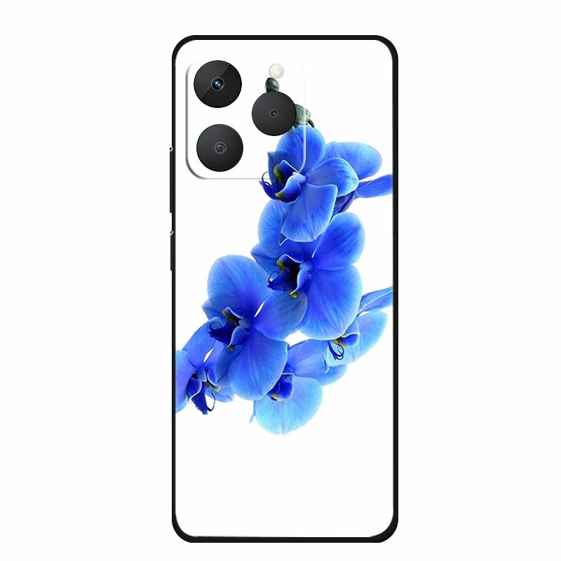 For Realme 15T Phone Case 15 T Fashion Picture Black Silicone TPU Soft Back Cover Case For Realme 15T 5G 2025 Case Realme15T Bag