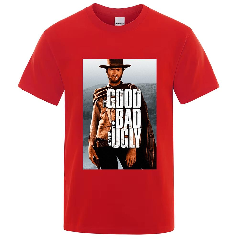 

The Good The Bad and Ugly Blondie Angel Eyes Tuco Cowboy T Shirt Men s Women Il Buono Brutto Cattivo Cotton Casual Tee Top Loose 4XL