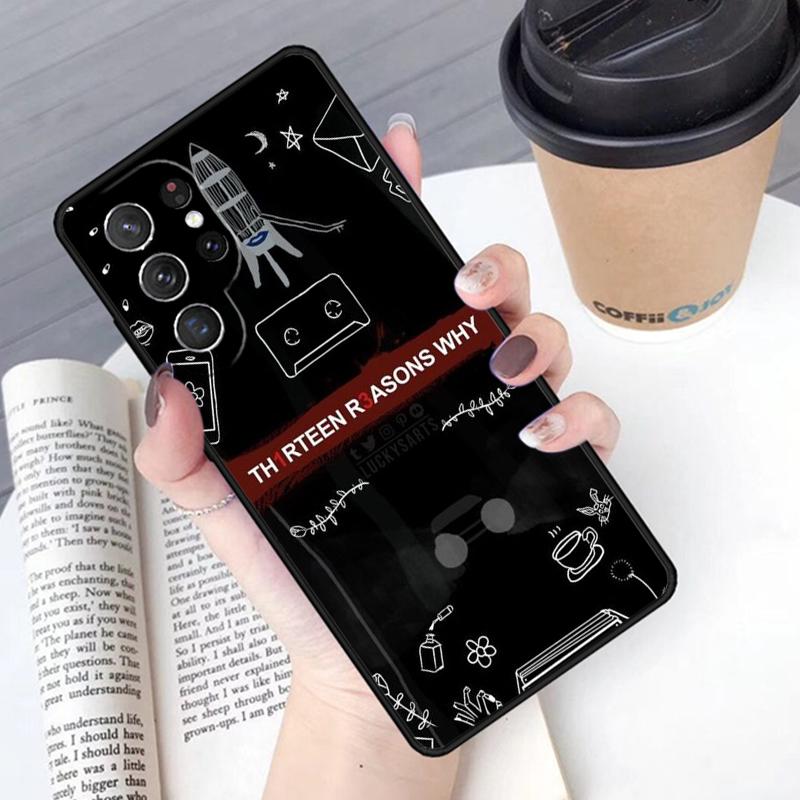 13 Thirteen Reasons Why phone case Cover For Samsung Galaxy S24 S25 Ultra S21 S22 Ultra S10E Note 10 Plus Note 20 FE S23