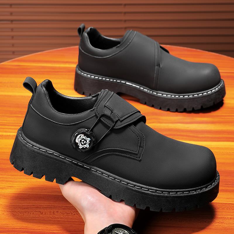 Fashion CYYTL Dress Shoes Leather Office Work Mens Loafers Casual Platform Sneakers Outdoor Walking Fashion Sport Luxury Designer Summer