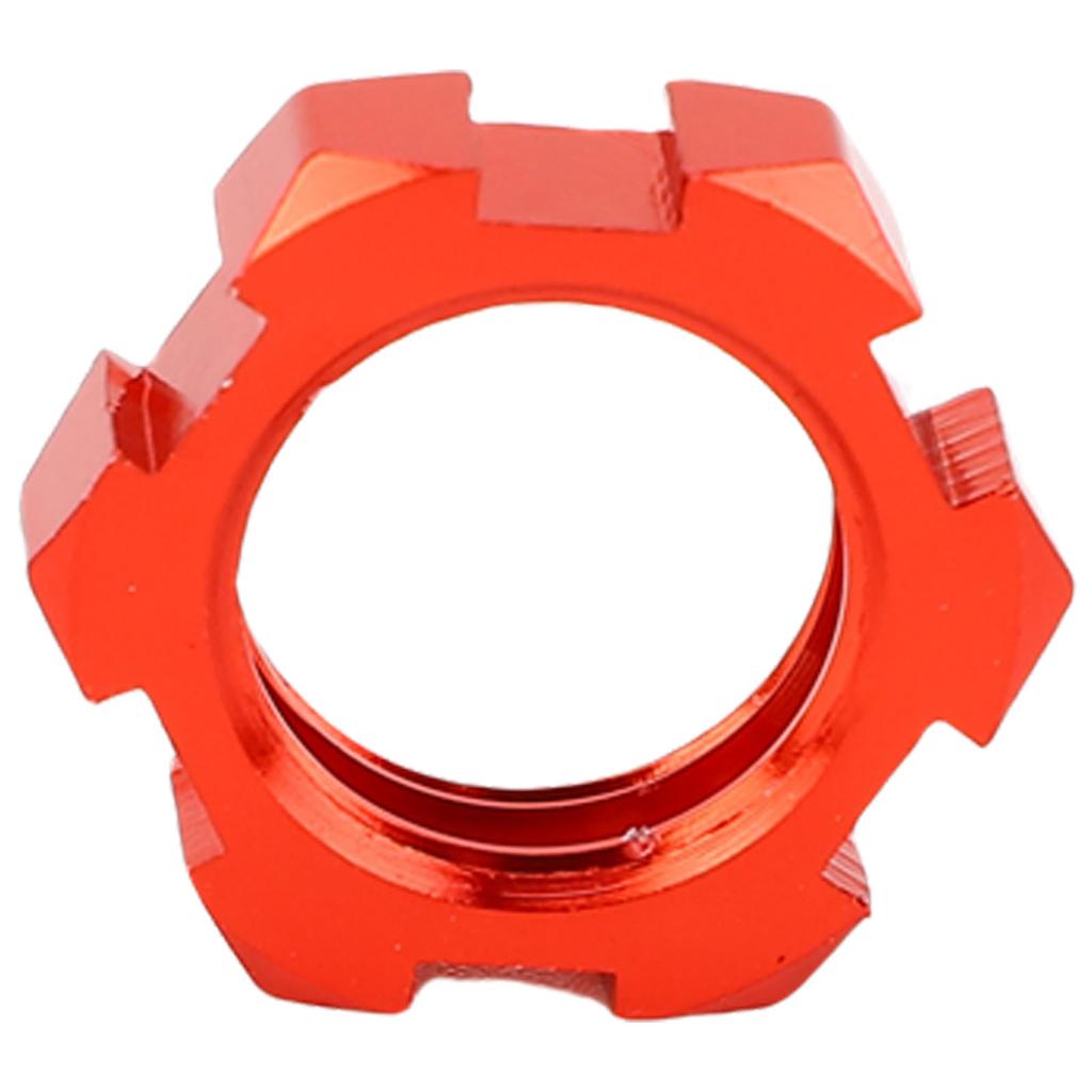 Splined Wheel Hex Hub Adapter Fit for Traxxas Slash 2WD Metal 12mm to 17mm Wheel Hex Adapter Red