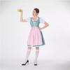 Womens Halloween Costume Bavarian Beer Festival Maid Outfit Cafe Waitress Uniform Cosplay Party Dress