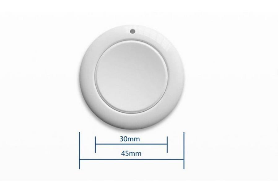 12V DC Single Channel Wireless Remote Switch with Round SOS Sticker, Jog/Self-Locking Adjustable