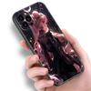 Japan Cartoon Sailor Moom Black Silicone Phone Case For Apple iPhone 12 13 Mini 11 14 15 Pro Max 7 8 Plus X XR XS SE 2020 2022