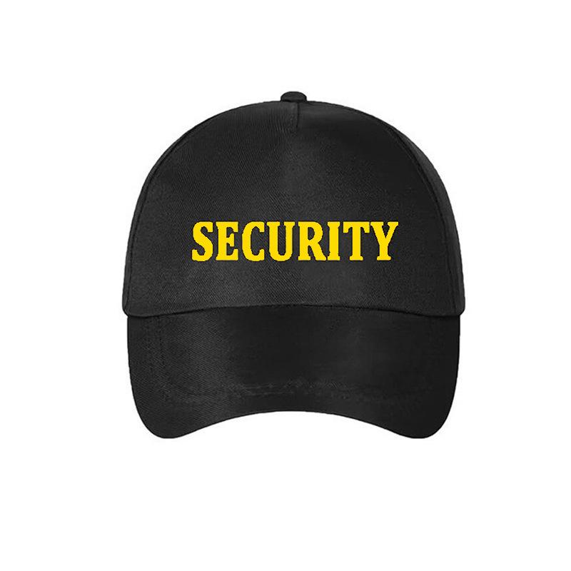 Available Now: Fast Shipping Secret Agent Role-Playing Costume with SECURITY Baseball Cap In Various Colors