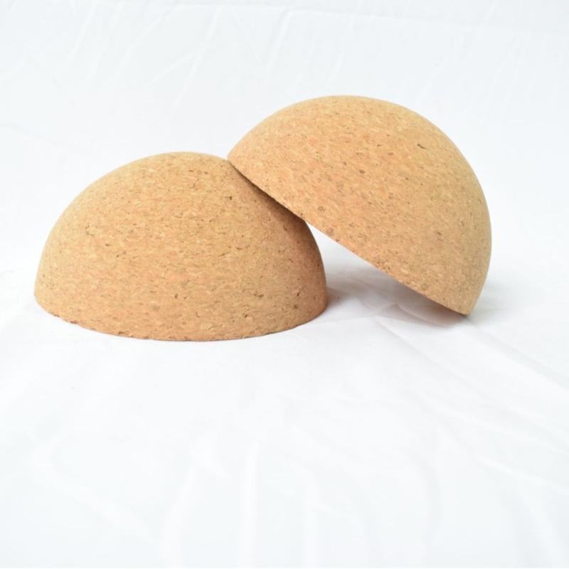 Gym Ball for Yoga, Pilates, Cores Training, Physical Therapy and Balance Exercise Ball 15cm 6Inch Cork Pilates Ball