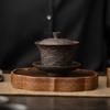 1116 Original Gaiwan Clouds Purple Clay Tea Tureen High Grade Large Tea Cup Suit Business Customers Home Gathering Chinese Type