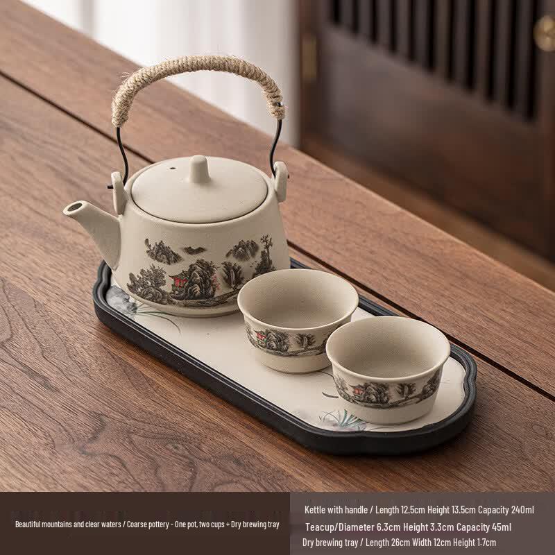 Chinese Ceramic Kung Fu Tea Set