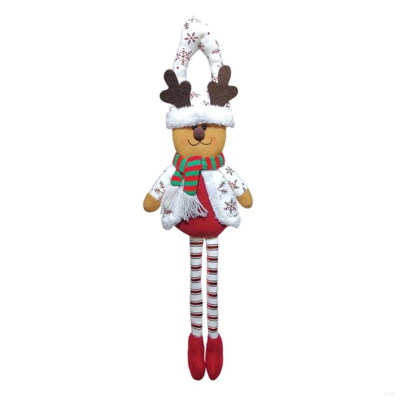 

Christmas Doll Door Hanging Decoration for Christmas Tree Front Door Shelf Curtain Indoor and Outdoor Holiday Decoration
