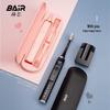 BAIR X1 Sonic Rechargeable Electric Toothbrush Gift Set, Cool Black