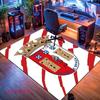 BRA poster Carpet Rug for Living Room Bedroom Home Sofa Decoration,Kids play Nonslip Floor Mat