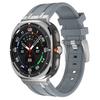 Luxury Sports Rubber Band for Samsung Galaxy Ultra Watch 47mm Curved End Silicone Strap for Samsung Ultra 7 47 47MM Men Bracelet