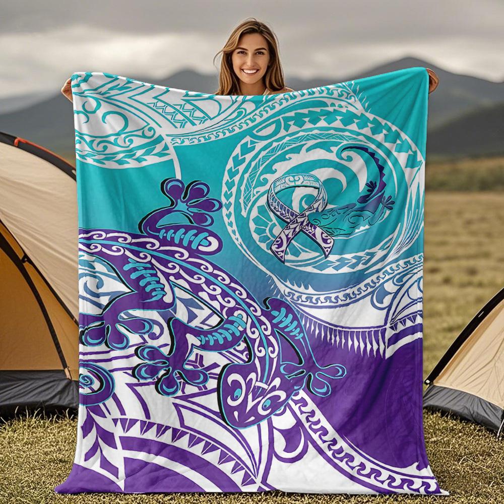 

Maori tribal geometric patterns Blanket Sofa Bed Travel Camping Living Room Office Conditioning Blanket for All Seasons Gifts 75x100cm