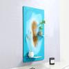 Diy Crystal Epoxy Hole Shelf Mould Mirror Desktop Screen Partition Bracket Mold for Item Cosmetic Jewelry Storage