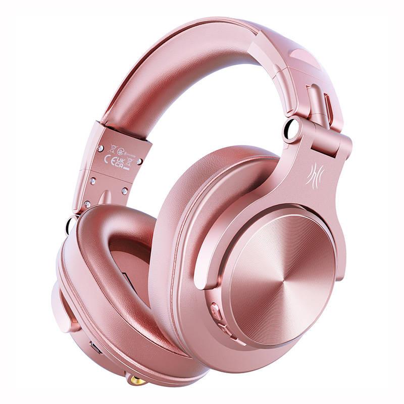 Oneodio Rosa A70 Kabellose Bluetooth 5.2 Kopfhörer Mit Geräuschunterdrückung, Mikrofon Und 50 H Akku, - Bild 5