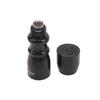 3 In 1 Pool Cue Tip Tool Aluminum Universal Professional Pool Cue Tip Shaper for Billiard Cues Black