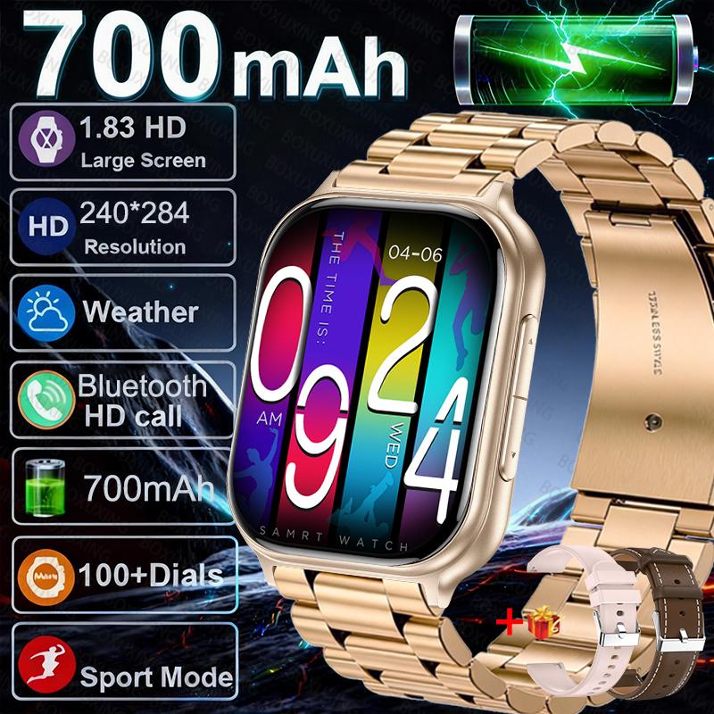 Global version Watch 5 Bluetooth Call GPS Tracking Heart rate Blood oxygen IP68 Waterproof Sport Fitness Smart bracelet Unisex
