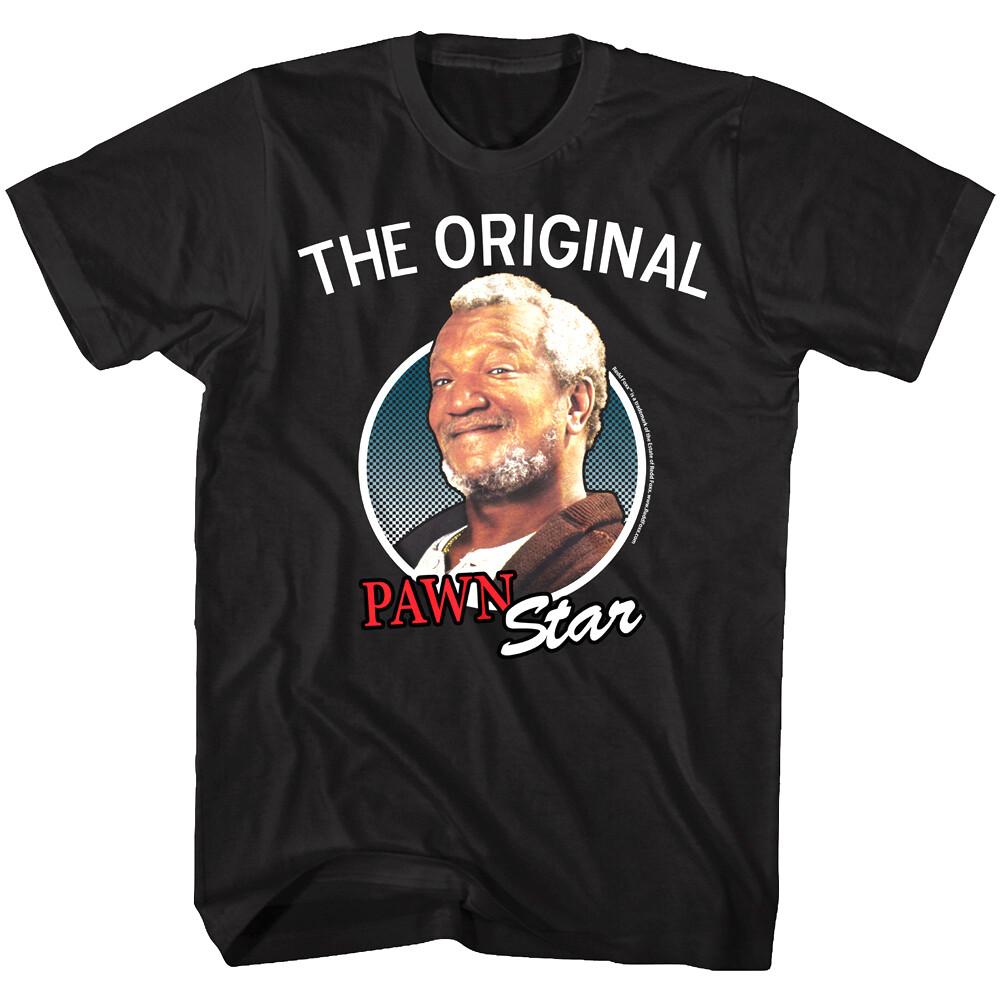 Redd Foxx Original Pawn Star Men T Shirt Fred Sanford Son TV Comedy Top XXXL