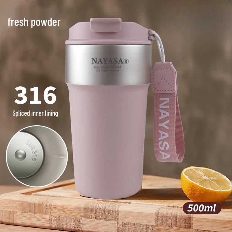 

OLOEY 316L Stainless Steel Latte Coffee Travel Mug