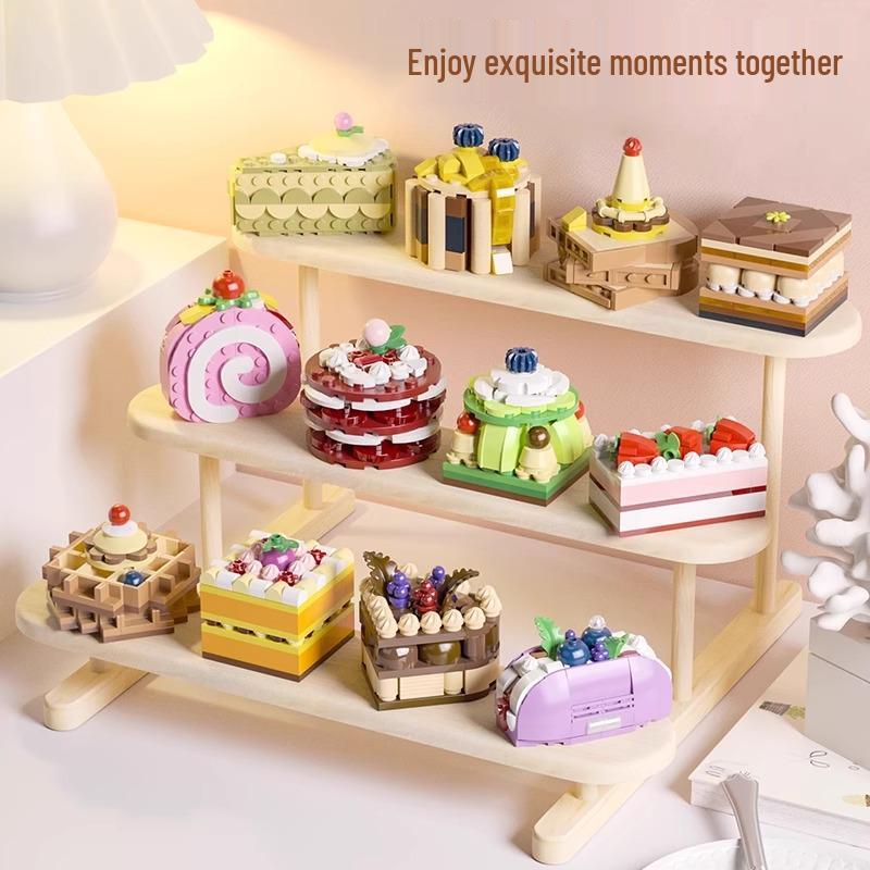 Hope Building Blocks: Kids' Educational Mousse Cake Baking Assembly Toy