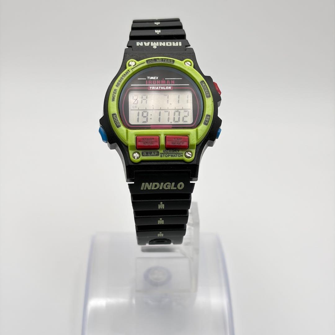 Used [Rare] TIMEX IRONMAN TRIATHLON 8LAP Timex