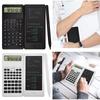 Foldable Desk Scientific Calculators Large Display 10-Digit Digital with an Erasable Writing Tablet