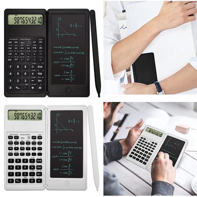 10-Digit Digital Foldable Desk Scientific Calculators with an Erasable Writing Tablet Large Display