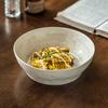 Retro And Old Ceramic Noodle Bowl Home Creative Salad Bowl Instant Noodle Bowl Restaurant Hotel Round Vegetable Bowl Soup Bowl