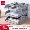 Deli 3-Tier Hollow File Organizer