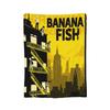 Banana Fish Anime Wurfdecke für das Sofa Weiche Flauschige Plüschdecke 50x60 Zoll Mehrere Größen Bettüberwürfe für Alle Jahreszeiten