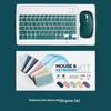 Wireless Bluetooth Keyboard & Mouse for Tablets and Phones - Silent, Rechargeable