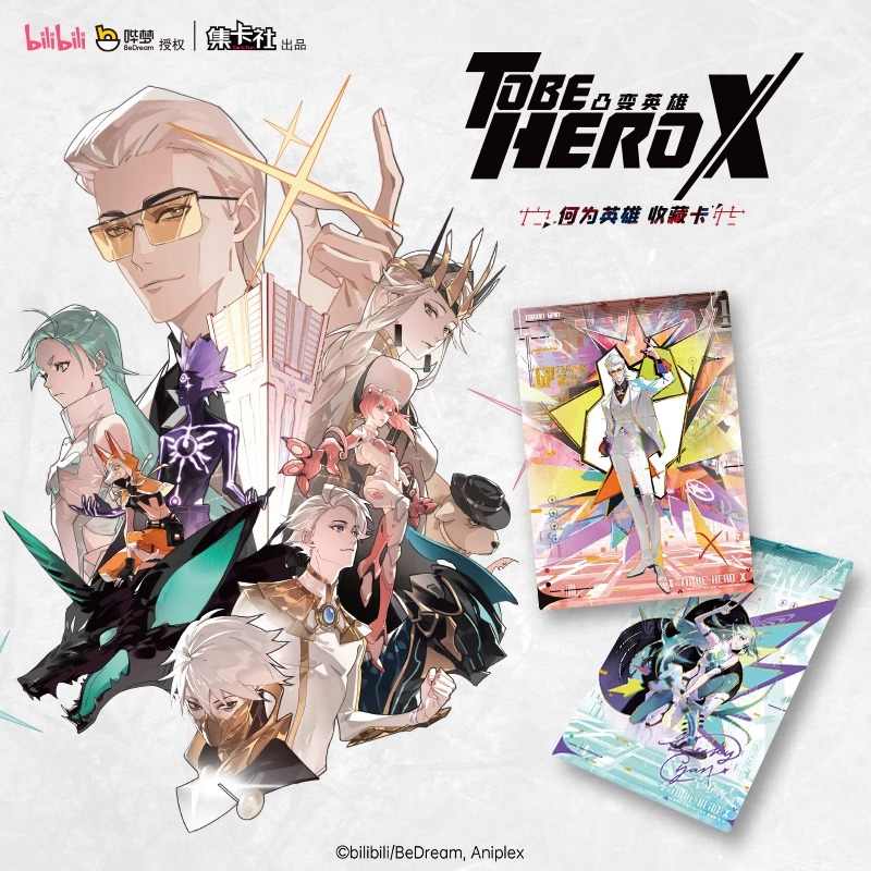 Heiß Echt To Be Hero X Konvexe Hero Sammlung von Acryl-Karten Was Ist Eine Heldenkarte Animation Anime Peripherieartikel Sammeln Geschenke