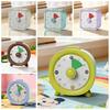 60 Minutes Visual Timer Round/Square Kitchen Timer Countdown Alarm Clock  Reading Room